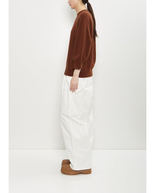Sofie D'Hoore Brown Mouse Wool Crewneck