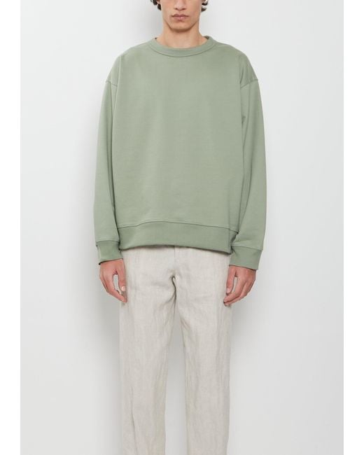 Dries Van Noten Green Hax Cotton Sweatshirt
