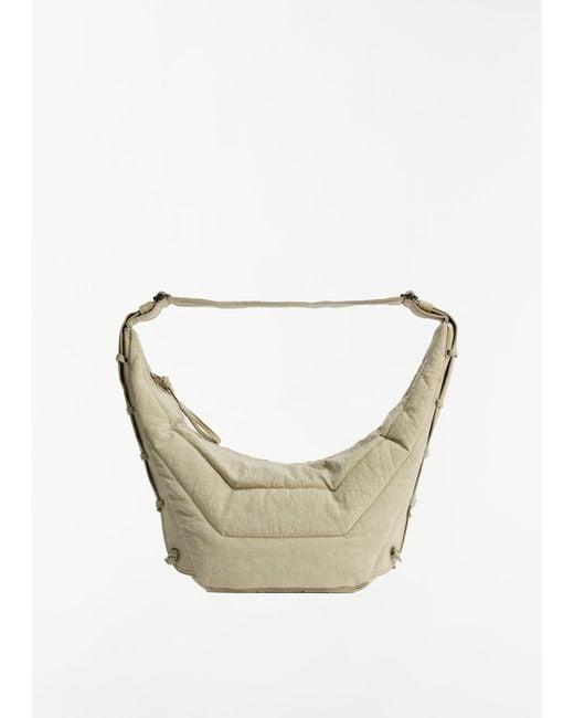 Lemaire Natural Medium Soft Game Bag — Clay