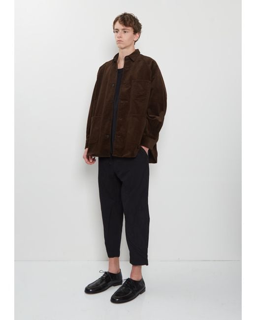 Comme des Garçons Brown Corduroy Shirt