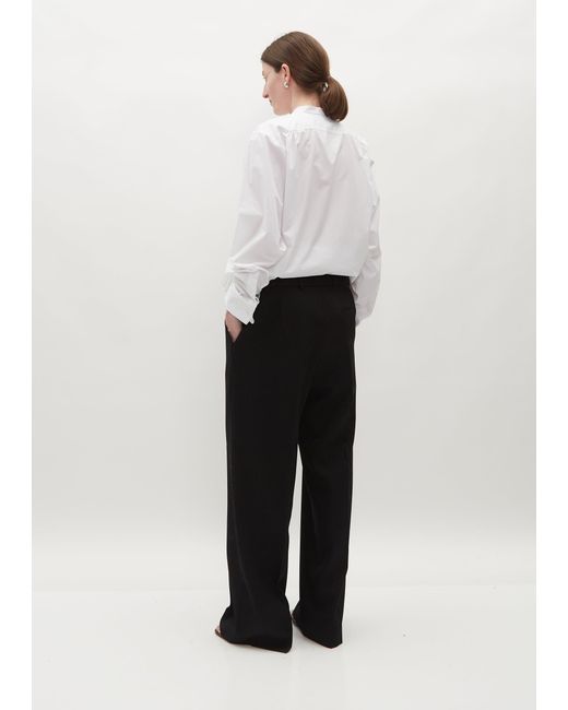 The Row White Roan Pant