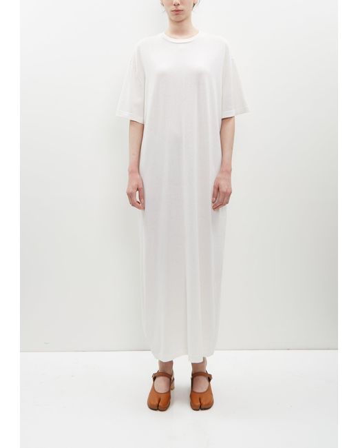 Extreme Cashmere White N°321 Kris Cotton-cashmere Dress