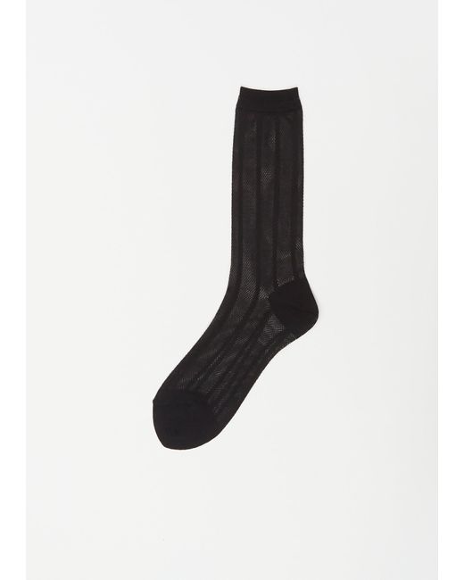 Antipast Black Mesh Knitted Socks