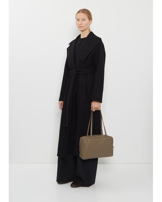 The Row Black Astra Leather Bowling