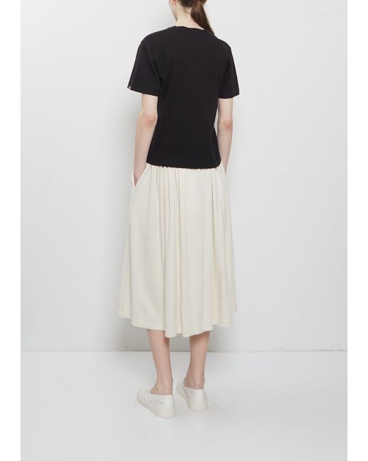 Extreme Cashmere Black N°268 Cuba Cotton Cashmere Top
