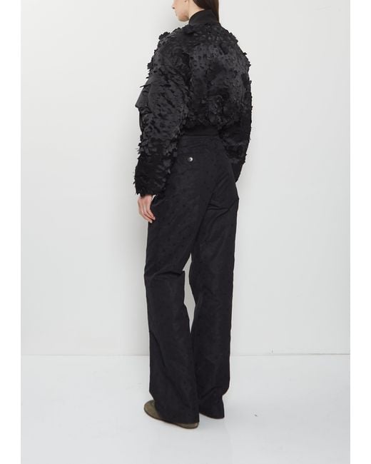 CECILIE BAHNSEN Black X Alpha Industries Ma-1 Jacket