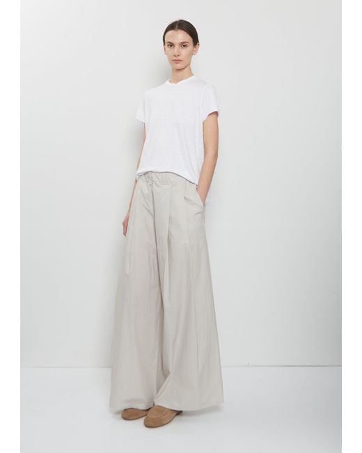Labo.art White Dalla Cotton Clara Pant