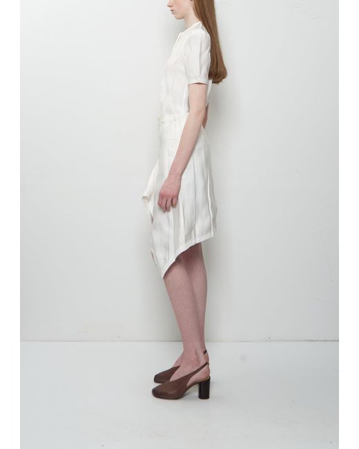 Lemaire Multicolor Foulard Creased Skirt