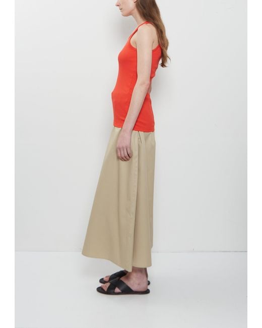 Meta Campania Collective Red Francis Cotton Ribbed Tank Top