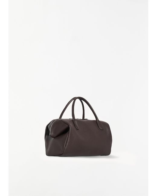 The Row Brown Faye Bowling Bag