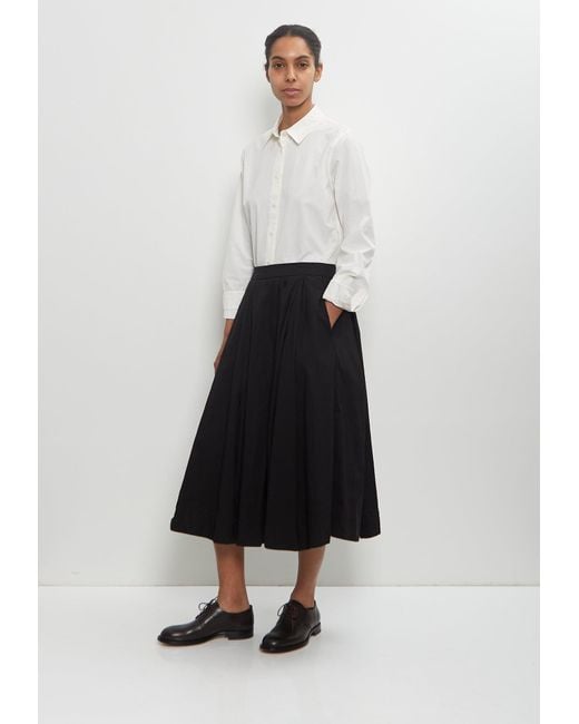 Casey Casey White Cotton Linen Anarchic Skirt