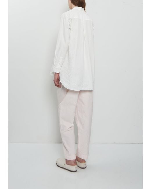 Casey Casey White Clothilde Cotton Shirt