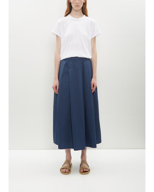Labo.art Blue Cotton Miss Skirt