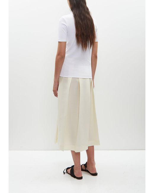 Totême  White Classic Rib Tee