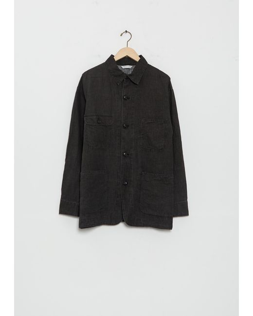 Arts & Science Black Relax Coverall Linen Jacket