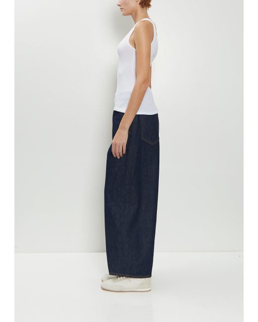 6397 Blue Luiza Organic Cotton Blend Tank