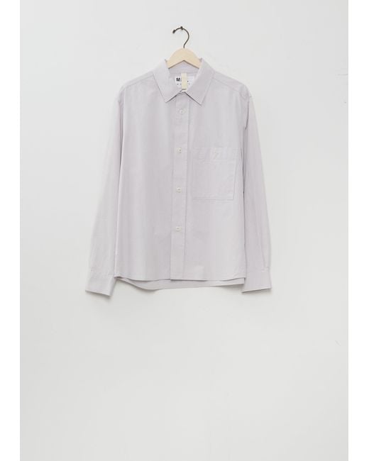 MHL by Margaret Howell White Overall Cotton Shirt