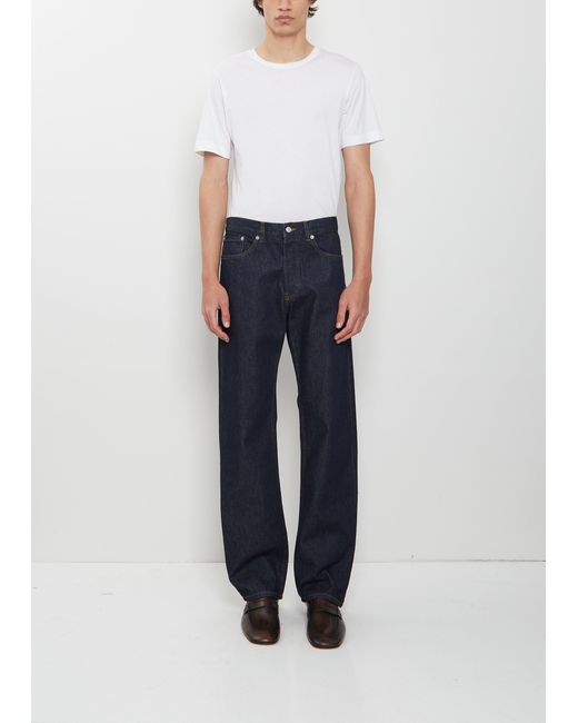 Dries Van Noten White Panthero Denim Pants