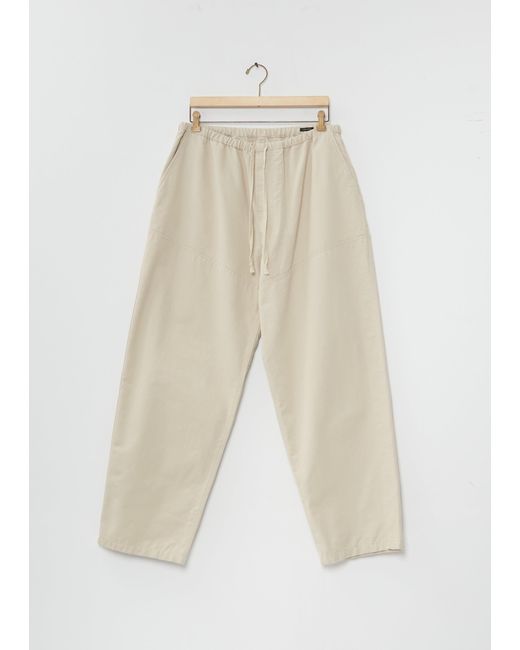 Comoli Men White Post-work Twill Hunting Pants