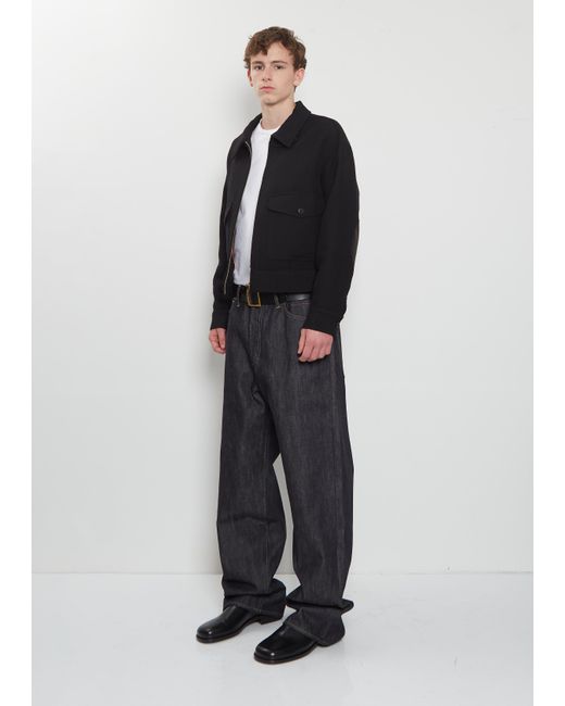 Visvim Men Black Langley Wool Linen Jacket