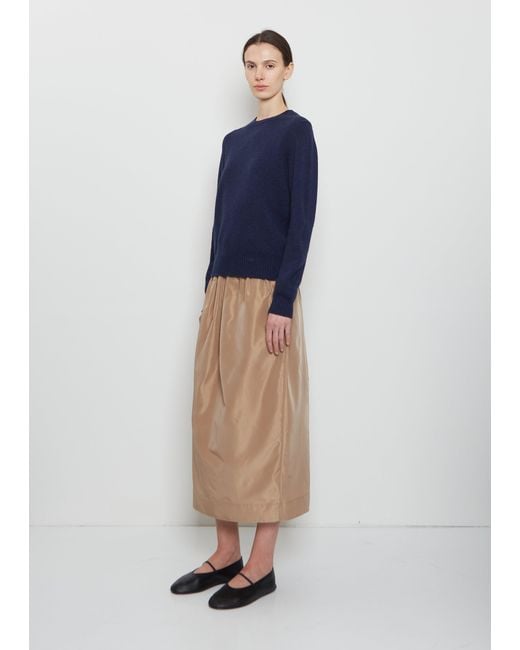 Begg x Co Blue Hepburn Cashmere Crewneck
