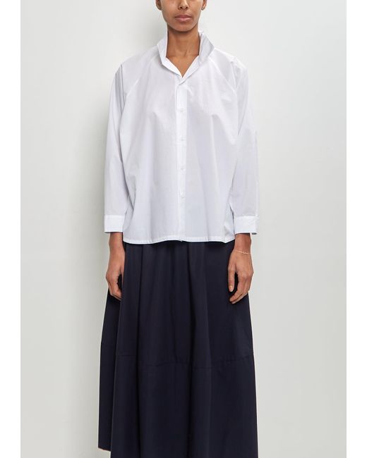 Labo.art White Cotton Marella Shirt