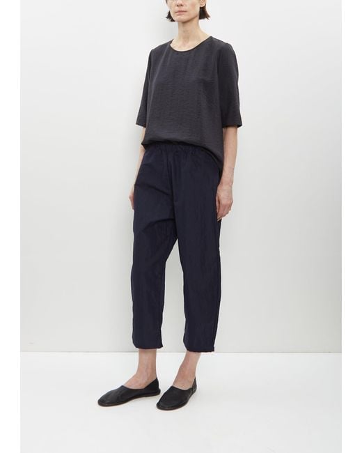 パンツ apuntob apuntob technical wool trousers Apuntob Technical Wool Trousers in Blue | Lyst