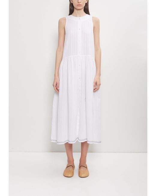 ELEH White Anouk Cotton Dress