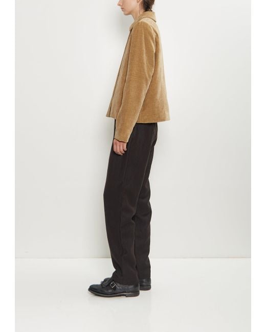 Casey Casey Black Pwet Cotton Velvet Jacket