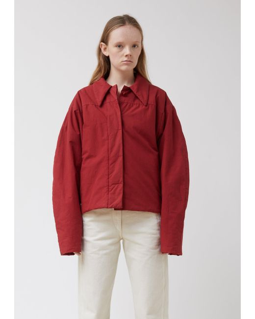 Lemaire Blouson Jacket in Red Lyst Australia