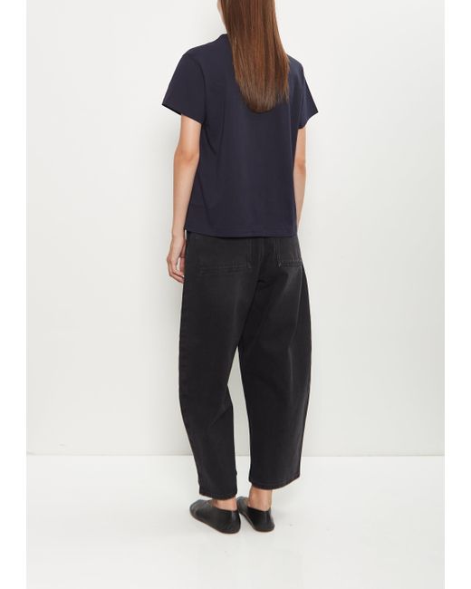 Studio Nicholson Blue Marine Cotton Tee