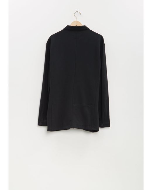 Yohji Yamamoto Black Cotton Shirt Jacket