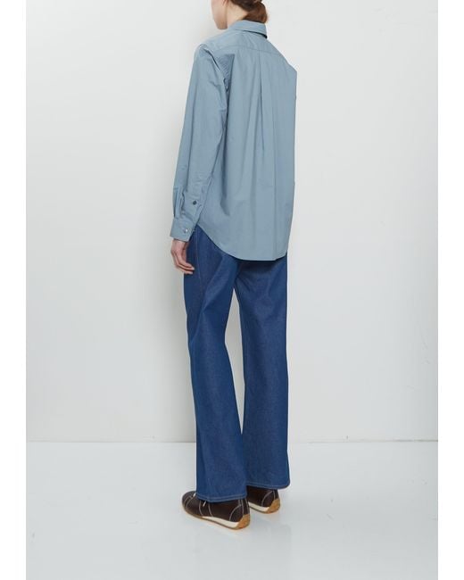 Sofie D'Hoore Blue Boca Cotton Shirt