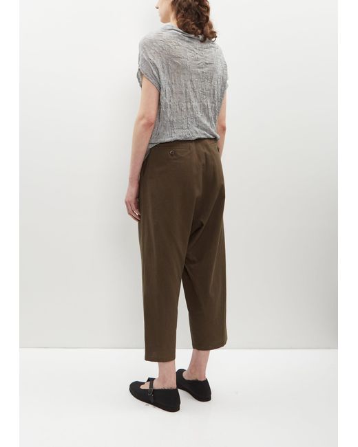 Y's Yohji Yamamoto Multicolor Tapered Cotton-flax Pants