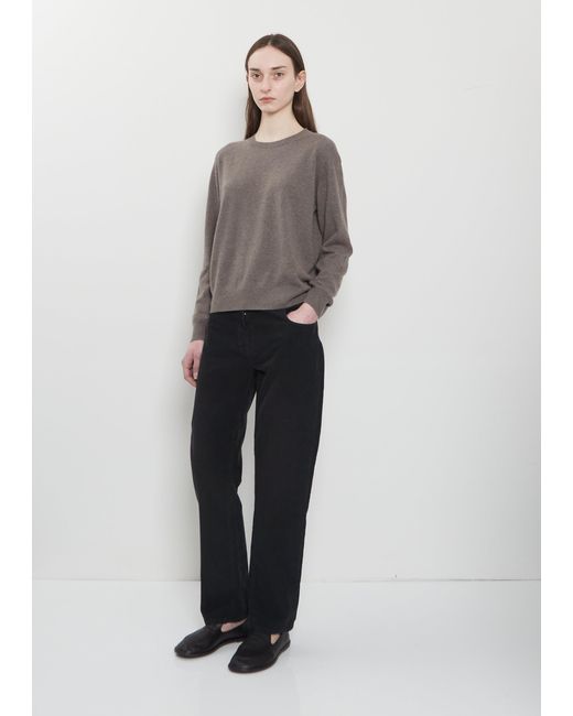 The Row Gray Booker Corduroy Pant