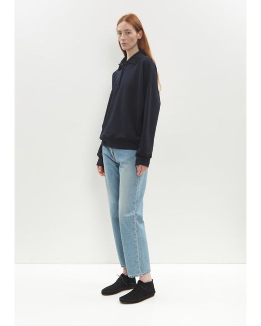 The Row Blue Riaco Cotton Denim Jean