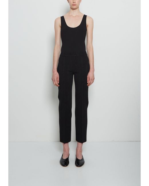 High Sport Black Moire Louis Pant
