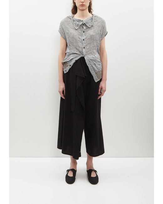 Y's Yohji Yamamoto White Belted Pants