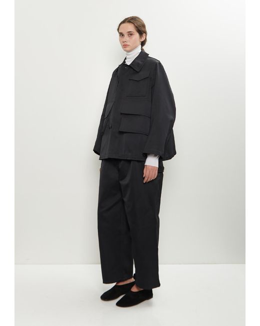 Sofie D'Hoore Black Cooper Poly Satin Jacket
