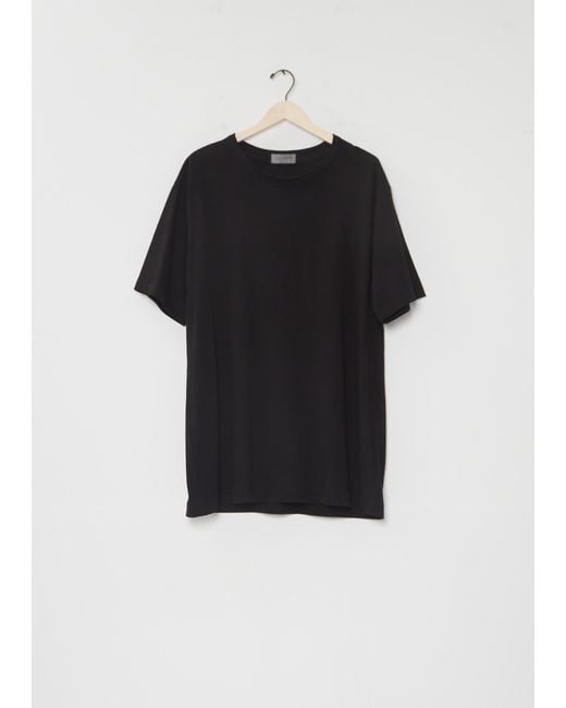 Yohji Yamamoto Black Round Neck T-shirt