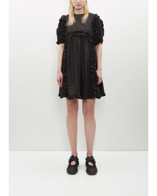 CECILIE BAHNSEN Black Ginny Dress Cotton