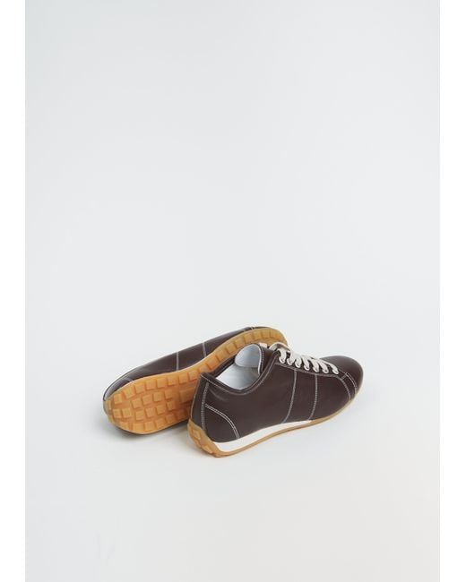 Sofie D'Hoore White Flint Leather Sneaker