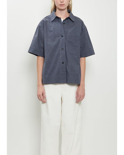 MHL by Margaret Howell Blue Pajama Organic Cotton Shirt