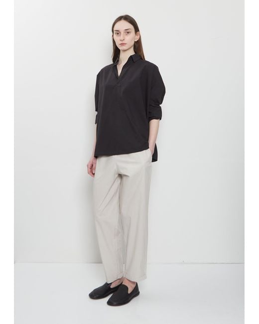 Labo.art Black Mira Cotton Sushi Blouse