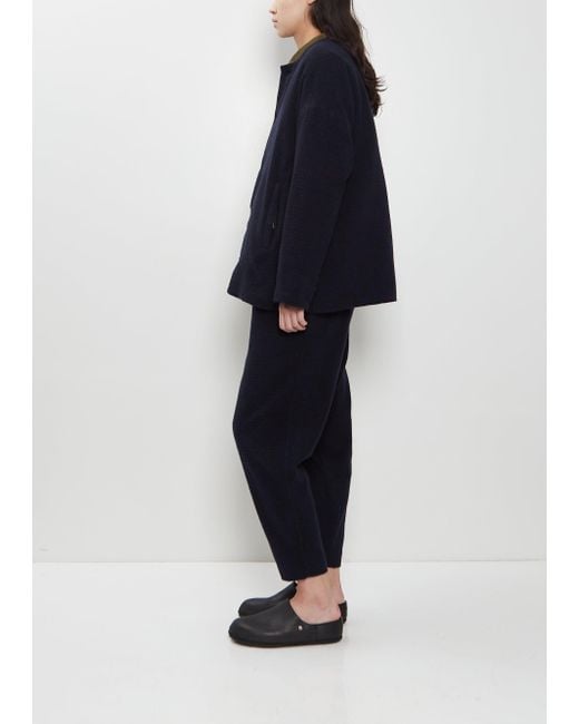 Casey Casey Blue Julia Wool Cashmere Jacket
