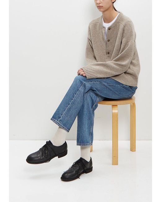 Guidi White Classic Derby