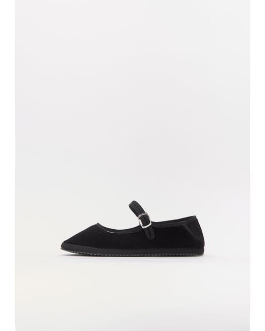 DROGHERIA CRIVELLINI White Mary Jane Paj Velvet Ness