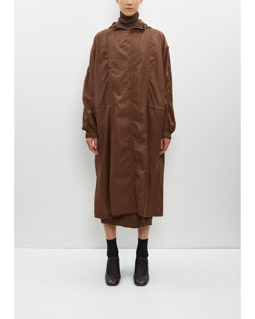 Lemaire Brown Nylon Parka