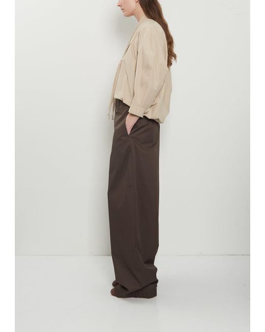 Lemaire Natural Large Cotton Chino