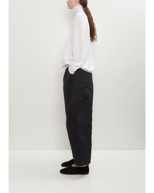 Sofie D'Hoore White Polke Poly Satin Loose Pants